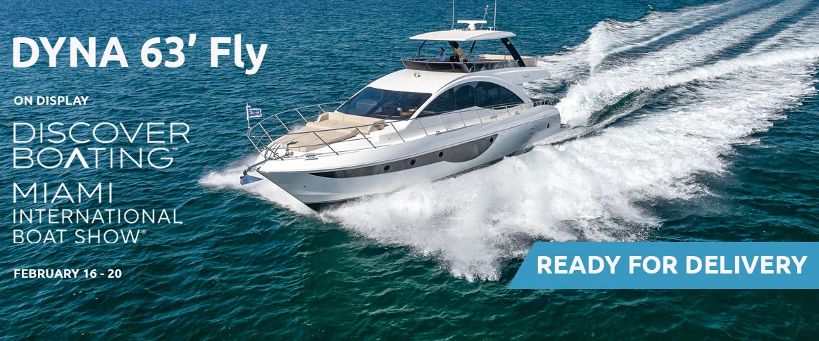 Dyna 63 Flybridge 2022 Miami International Boat Show